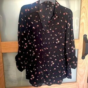 Floral blouse!